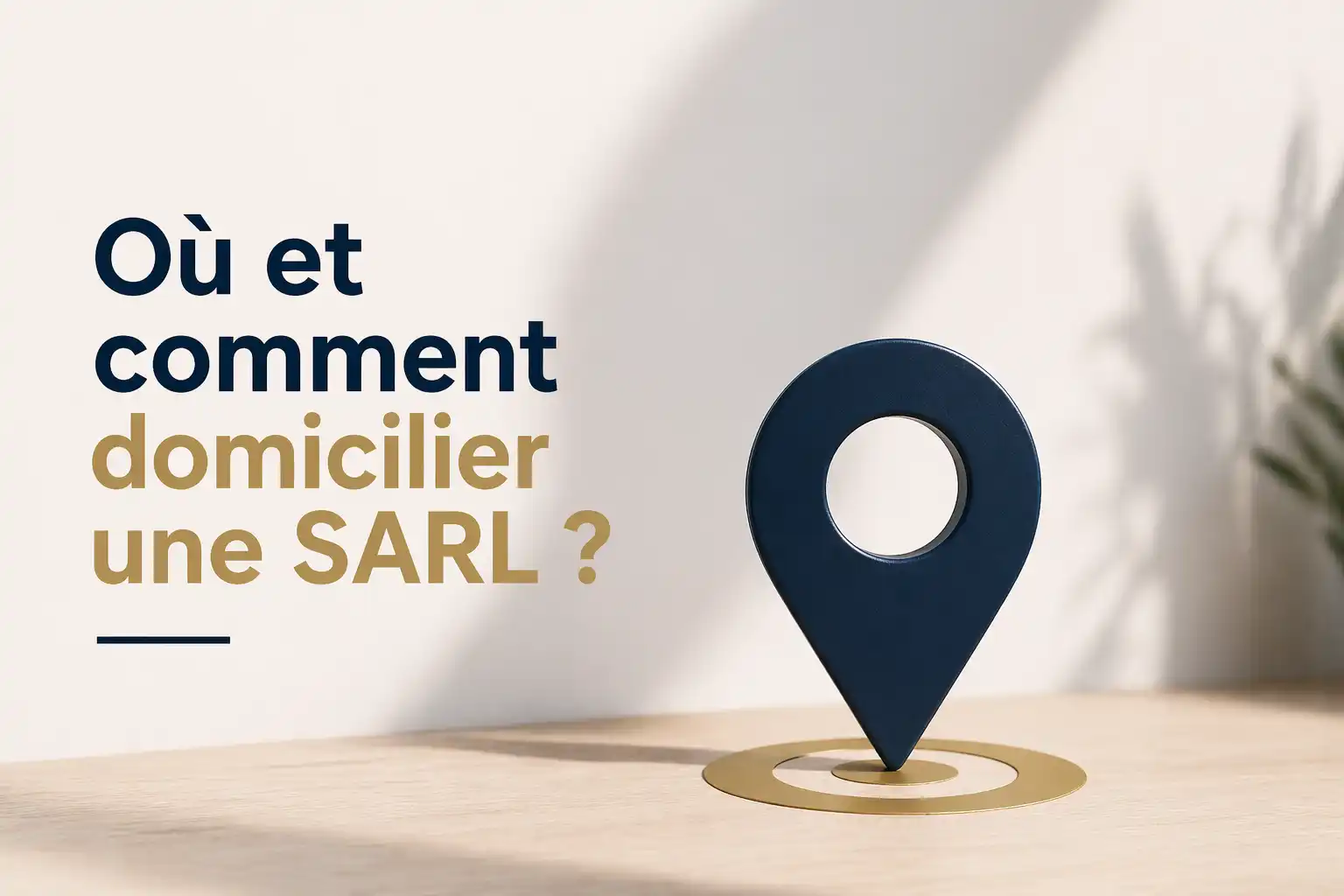 domiciliation SARL