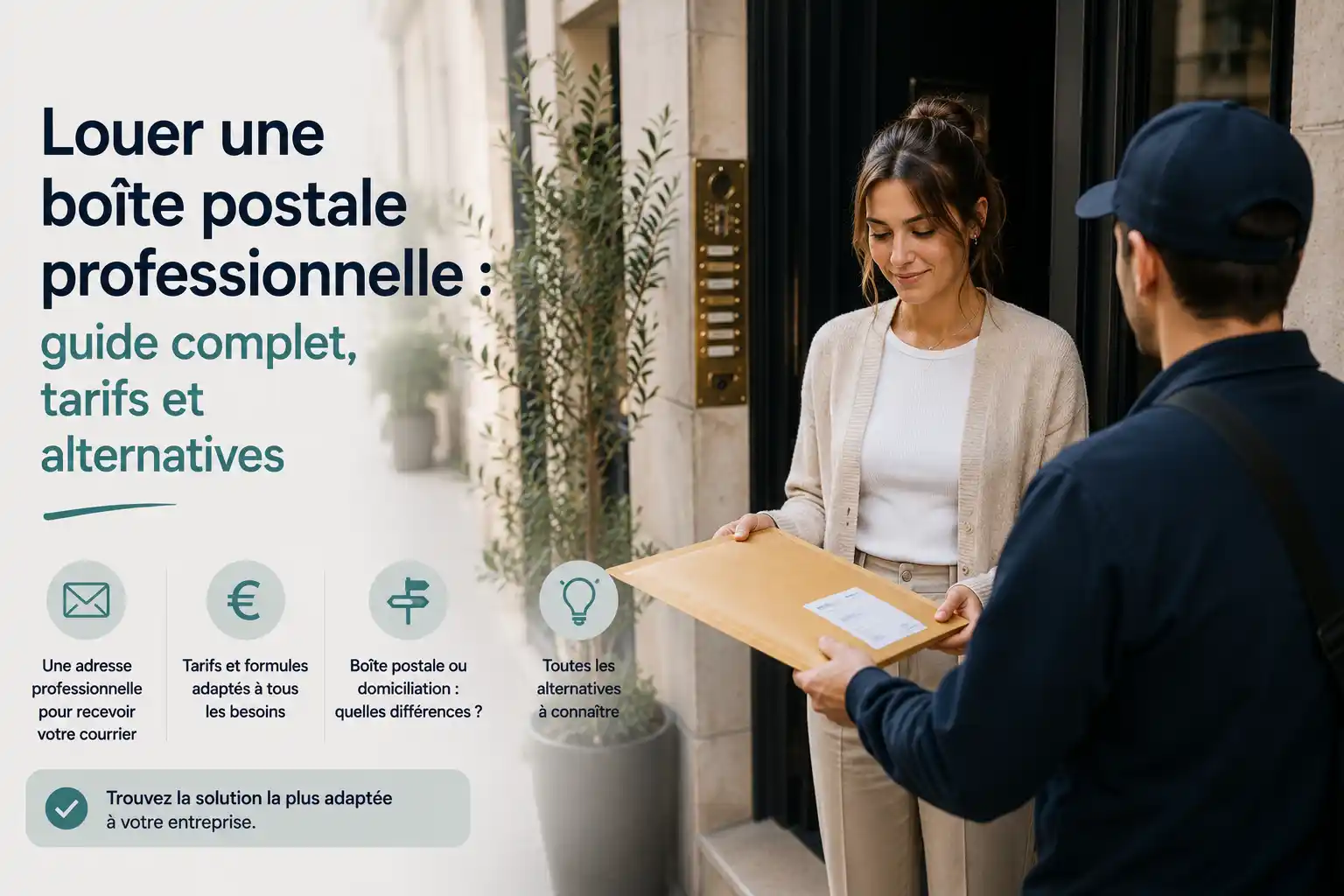 location boite postale professionnelle