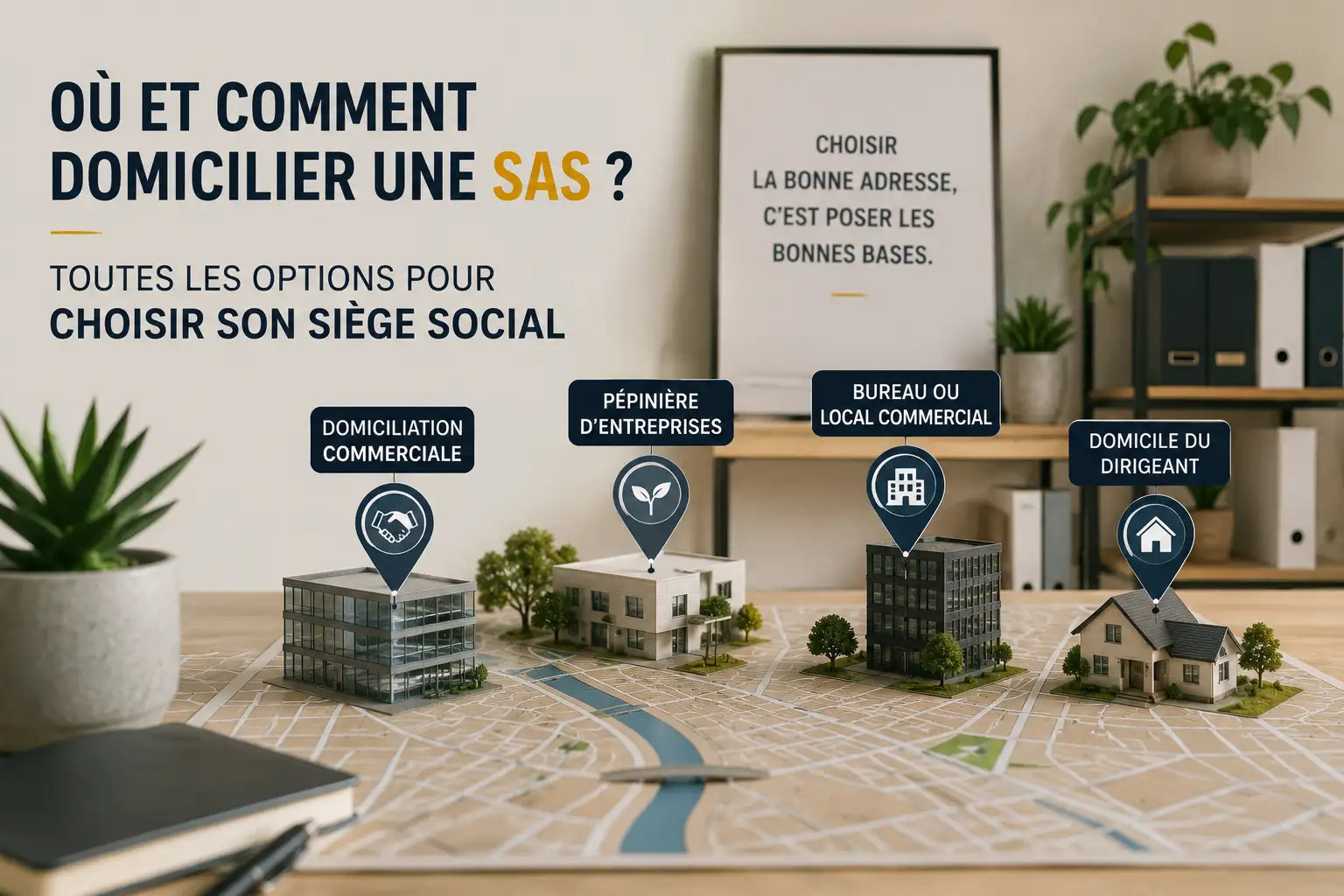 Domiciliation SAS