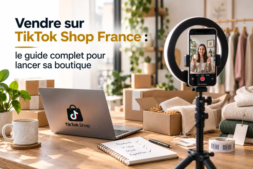Vendre sur TikTok Shop France : le guide complet pour lancer sa boutique en 2026