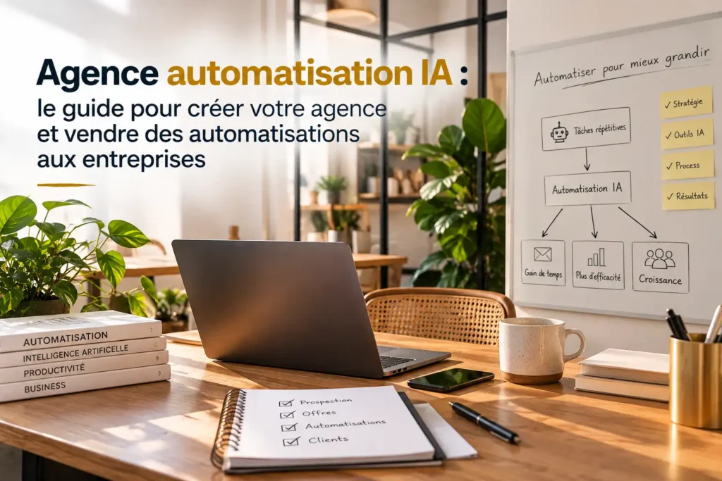 Agence automatisation IA : le guide pour créer votre agence et vendre des automatisations aux entreprises